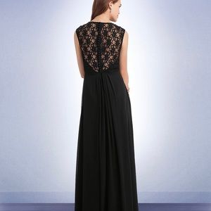 Elegant Bill Levkoff Plum Gown/Bridesmaid Dress